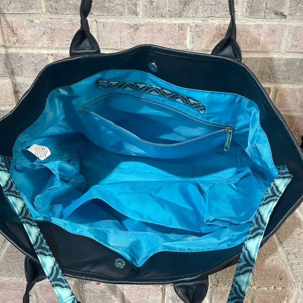 Tupperware Black and Blue Bag with Spacious Design - Picture 9 of 11